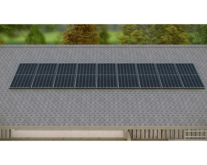 3,735kWp Mini Solaranlage Huawei Sun 2000-3,68KTL