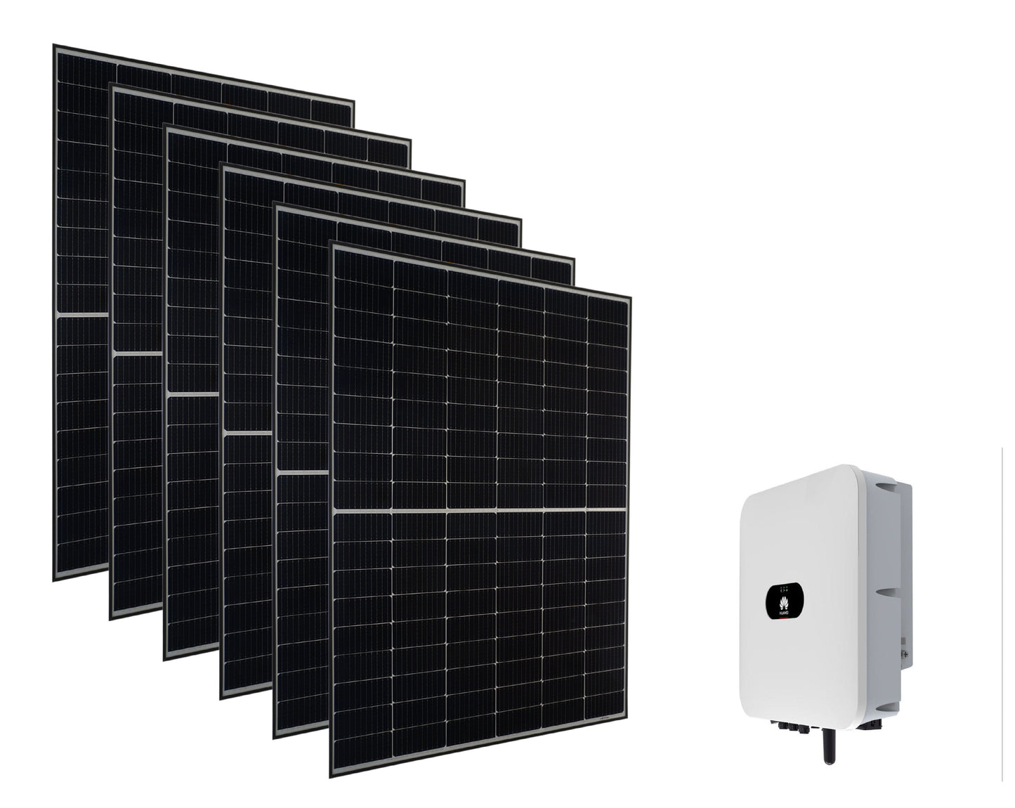 3,915kWp Mini Solaranlage Huawei Sun 2000-3,68KTL